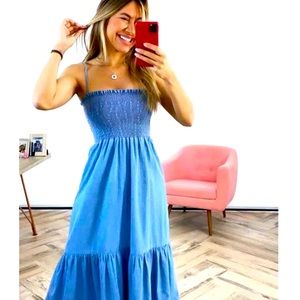 Denim dress  Colcci Brazil size small NEW